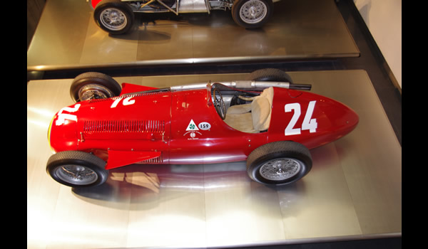 Alfa Romeo Grand Prix Tipo 159 Alfetta - 1951 World Champion  upside view